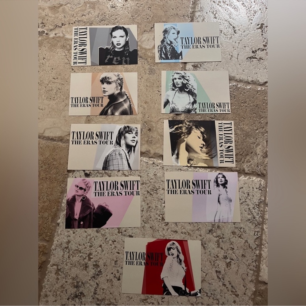 Taylor swift eras tour VIP exclusive postcards